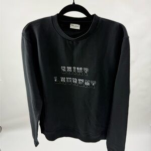 Saint Laurent Black Men's Sweater